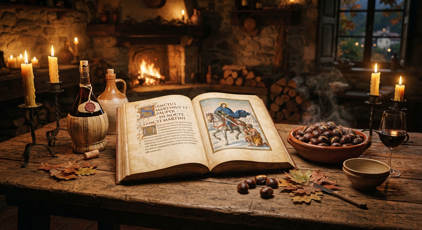 Leggenda di Sna Martino e del vino nuovo